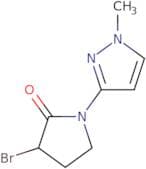 3-Bromo-1-(1-methyl-1H-pyrazol-3-yl)pyrrolidin-2-one