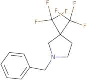 1-Benzyl-3,3-bis(trifluoromethyl)pyrrolidine