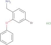 (4-Bromo-2-phenoxyphenyl)methanamine hydrochloride