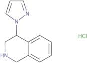 4-(1H-Pyrazol-1-yl)-1,2,3,4-tetrahydroisoquinoline hydrochloride