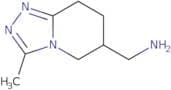 {3-Methyl-5H,6H,7H,8H-[1,2,4]triazolo[4,3-a]pyridin-6-yl}methanamine
