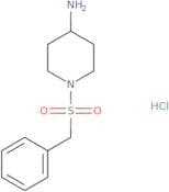 1-Phenylmethanesulfonylpiperidin-4-amine hydrochloride
