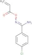 [Amino(4-chlorophenyl)methylidene]amino prop-2-enoate