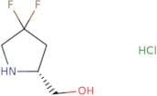 [(2R)-4,4-difluoropyrrolidin-2-yl]methanol hydrochloride