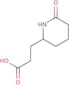 3-(6-Oxopiperidin-2-yl)propanoic acid