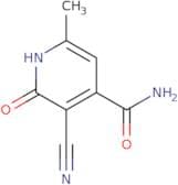 3-Cyano-2-hydroxy-6-methylpyridine-4-carboxamide