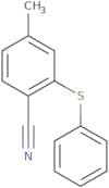 4-Methyl-2-(phenylsulfanyl)benzonitrile