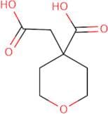 4-(Carboxymethyl)oxane-4-carboxylic acid