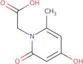 2-(4-Hydroxy-6-methyl-2-oxo-1,2-dihydropyridin-1-yl)acetic acid