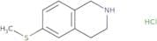 6-(Methylthio)-1,2,3,4-tetrahydroisoquinoline hydrochloride
