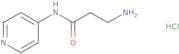 3-Amino-N-(pyridin-4-yl)propanamide hydrochloride
