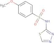 4-Methoxy-N-(1,3,4-thiadiazol-2-yl)benzene-1-sulfonamide
