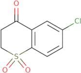 6-Chlorothiochroman-4-one 1,1-dioxide