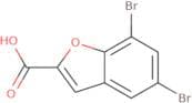 5,7-Dibromo-1-benzofuran-2-carboxylic acid