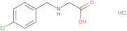 2-{[(4-Chlorophenyl)methyl]amino}acetic acid hydrochloride