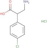 3-Amino-2-(4-chlorophenyl)propanoic acid hydrochloride