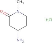 1-Methyl-4-amino-2-piperidinone hydrochloride