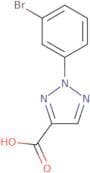 2-(3-Bromophenyl)-2H-1,2,3-triazole-4-carboxylic acid