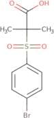 2-(4-Bromobenzenesulfonyl)-2-methylpropanoic acid