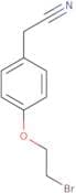 2-[4-(2-Bromoethoxy)phenyl]acetonitrile