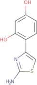 4-(2-Amino-1,3-thiazol-4-yl)benzene-1,3-diol
