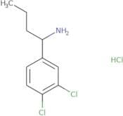 1-(3,4-Dichlorophenyl)butan-1-amine hydrochloride