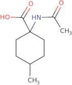 1-Acetamido-4-methylcyclohexane-1-carboxylic acid