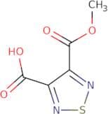 4-(Methoxycarbonyl)-1,2,5-thiadiazole-3-carboxylic acid