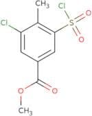Methyl 3-chloro-5-(chlorosulfonyl)-4-methylbenzoate