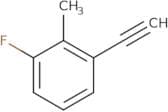 1-Ethynyl-3-fluoro-2-methylbenzene