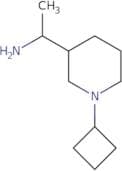 1-(1-Cyclobutylpiperidin-3-yl)ethan-1-amine