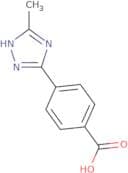 4-(5-Methyl-4H-1,2,4-triazol-3-yl)benzoic acid