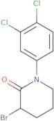 3-Bromo-1-(3,4-dichlorophenyl)piperidin-2-one