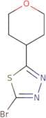 2-Bromo-5-(oxan-4-yl)-1,3,4-thiadiazole