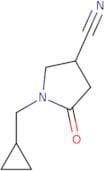 1-(Cyclopropylmethyl)-5-oxopyrrolidine-3-carbonitrile