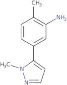 2-Methyl-5-(1-methyl-1H-pyrazol-5-yl)aniline