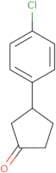 3-(4-Chlorophenyl)cyclopentan-1-one
