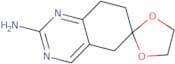 7',8'-Dihydro-5'H-spiro[1,3-dioxolane-2,6'-quinazoline]-2'-amine
