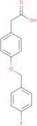 2-{4-[(4-Fluorophenyl)methoxy]phenyl}acetic acid