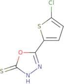 5-(5-Chloro-2-thienyl)-1,3,4-oxadiazole-2-thiol