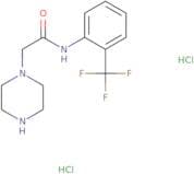 2-(Piperazin-1-yl)-N-[2-(trifluoromethyl)phenyl]acetamide dihydrochloride