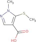 1-Methyl-5-(methylsulfanyl)-1H-pyrazole-4-carboxylic acid