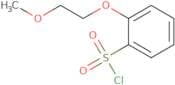 2-(2-Methoxyethoxy)benzene-1-sulfonyl chloride