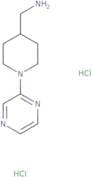 [1-(Pyrazin-2-yl)piperidin-4-yl]methanamine dihydrochloride