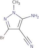 5-Amino-3-bromo-1-methyl-1H-pyrazole-4-carbonitrile