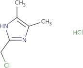 2-(Chloromethyl)-4,5-dimethyl-1H-imidazole hydrochloride