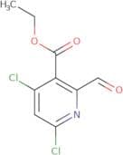 Ethyl 4,6-dichloro-2-formylnicotinate