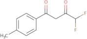 4,4-Difluoro-1-(4-methylphenyl)butane-1,3-dione