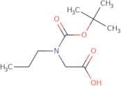 2-{[(tert-Butoxy)carbonyl](propyl)amino}acetic acid