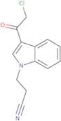 3-[3-(2-Chloroacetyl)-1H-indol-1-yl]propanenitrile